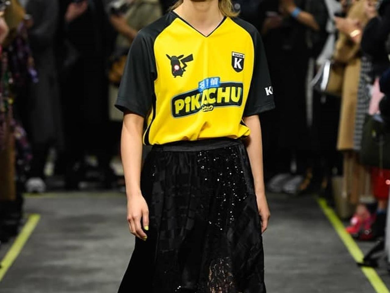 渋谷で行なわれたセレブ愛用ブランドのコレクションにピカチュウ登場