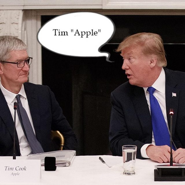 トランプ大統領がApple社長を“ティム・アップル”と呼ぶ「失言」が速攻ネタにされる