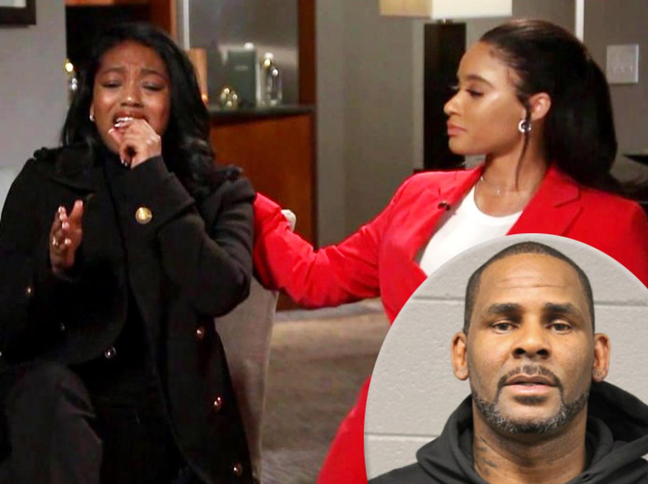 「未成年に性的暴行」で逮捕のR.ケリーを“現恋人たち”が号泣擁護