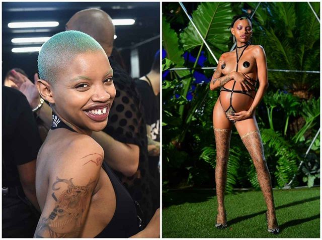 下着ショー直後に出産したスリック・ウッズ、会場ですでに子宮口が開いていた