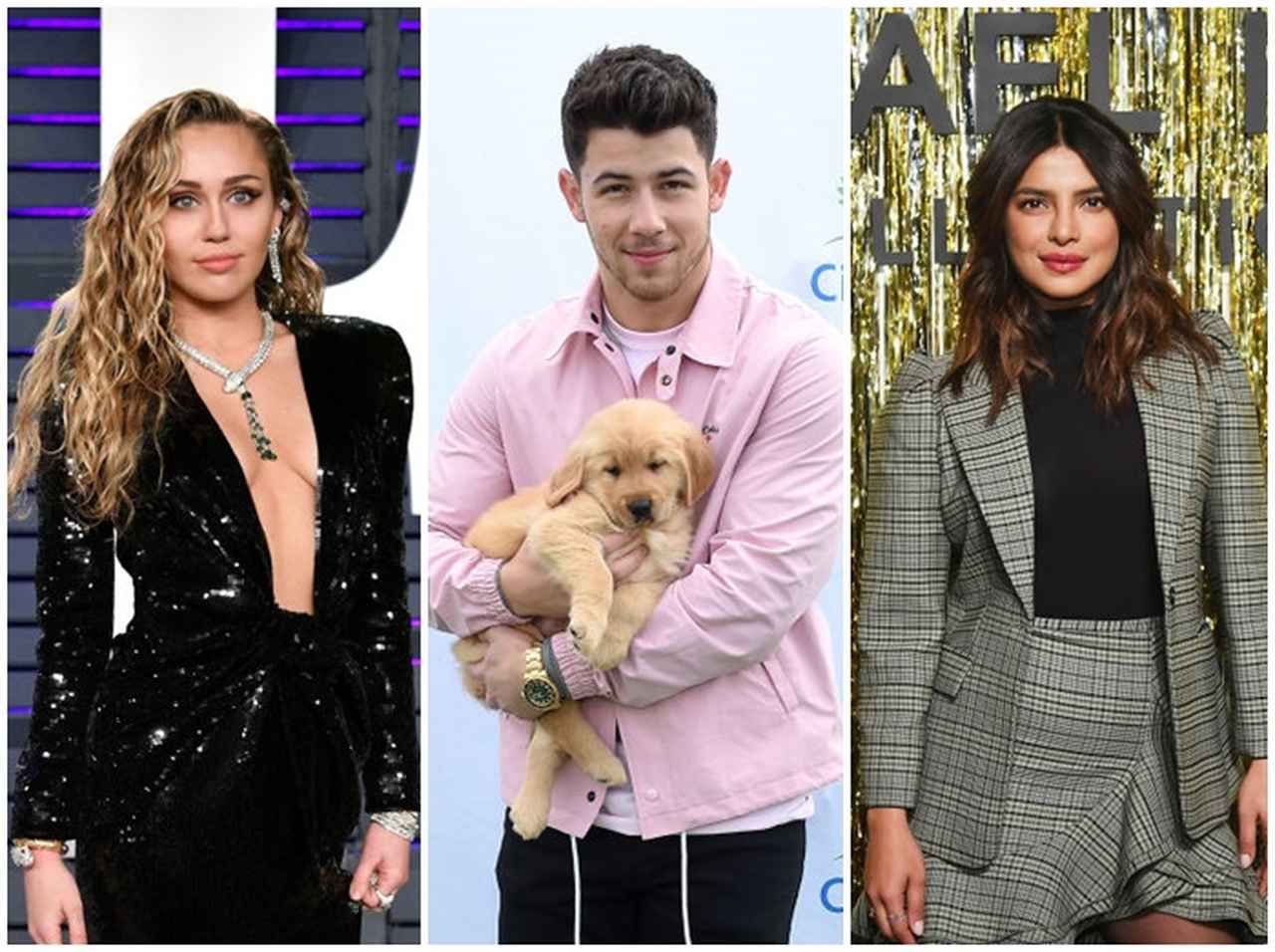 夫ニック・ジョナスと元恋人マイリー・サイラスのDM見た妻プリヤンカーが即反応