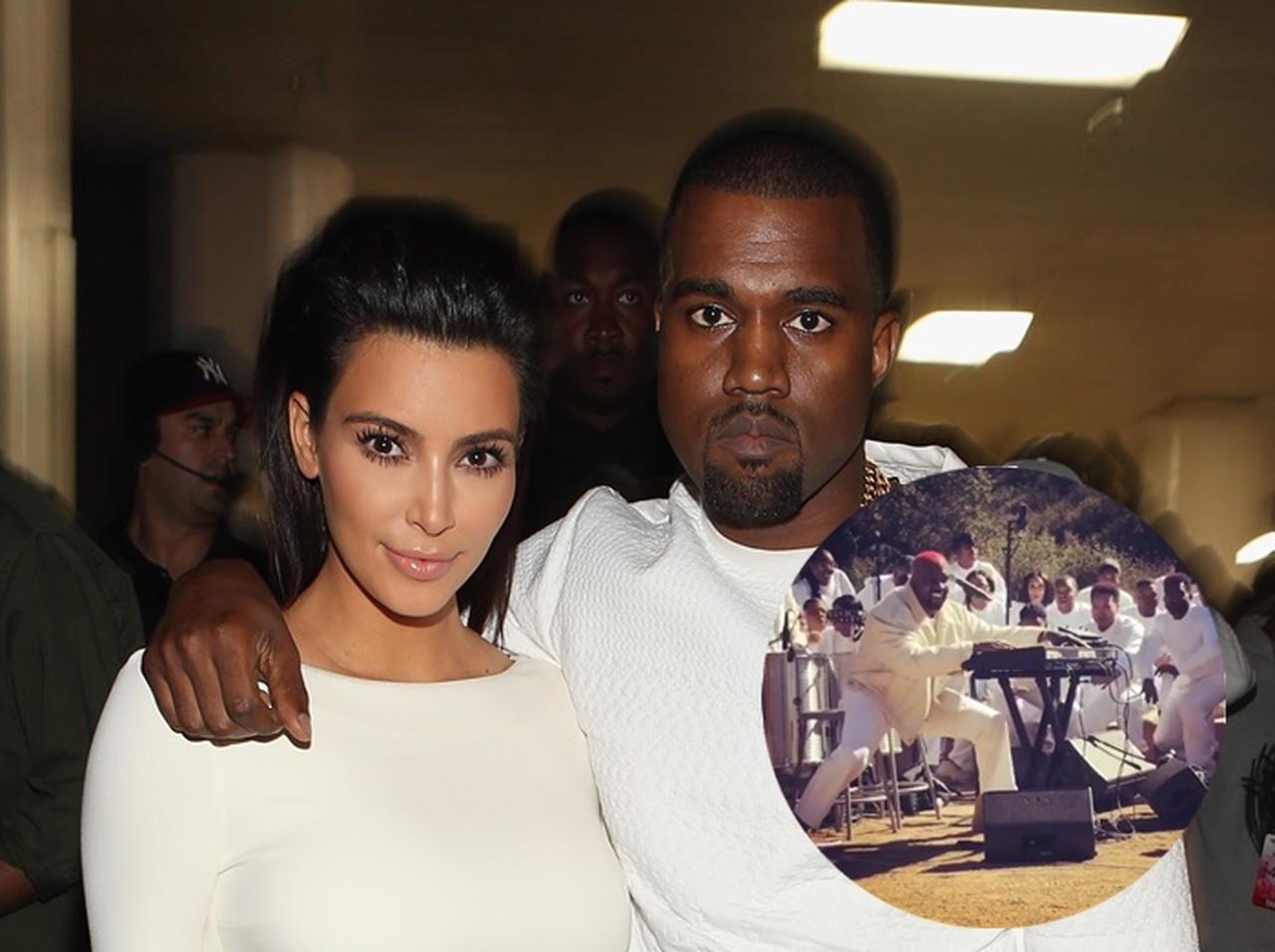 カニエ・ウェストが妻キム・カーダシアンと「日曜礼拝」を主催、一体何が