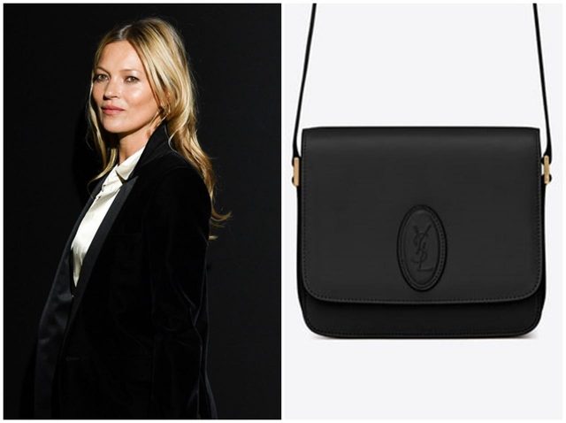 サンローランの新作ショルダーバッグをケイト・モスが愛用！