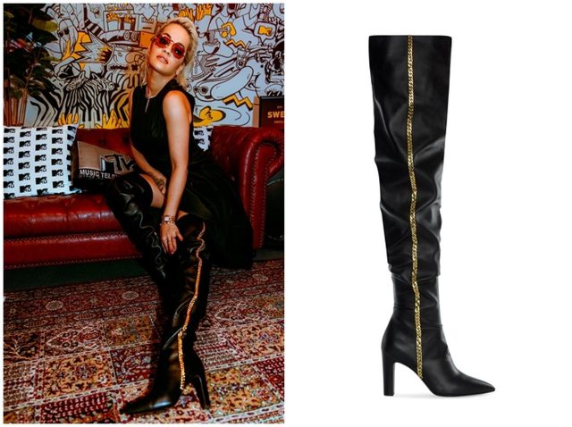 リタ・オラ、ワールドツアーでジュゼッペ・ザノッティのカスタムブーツ着用