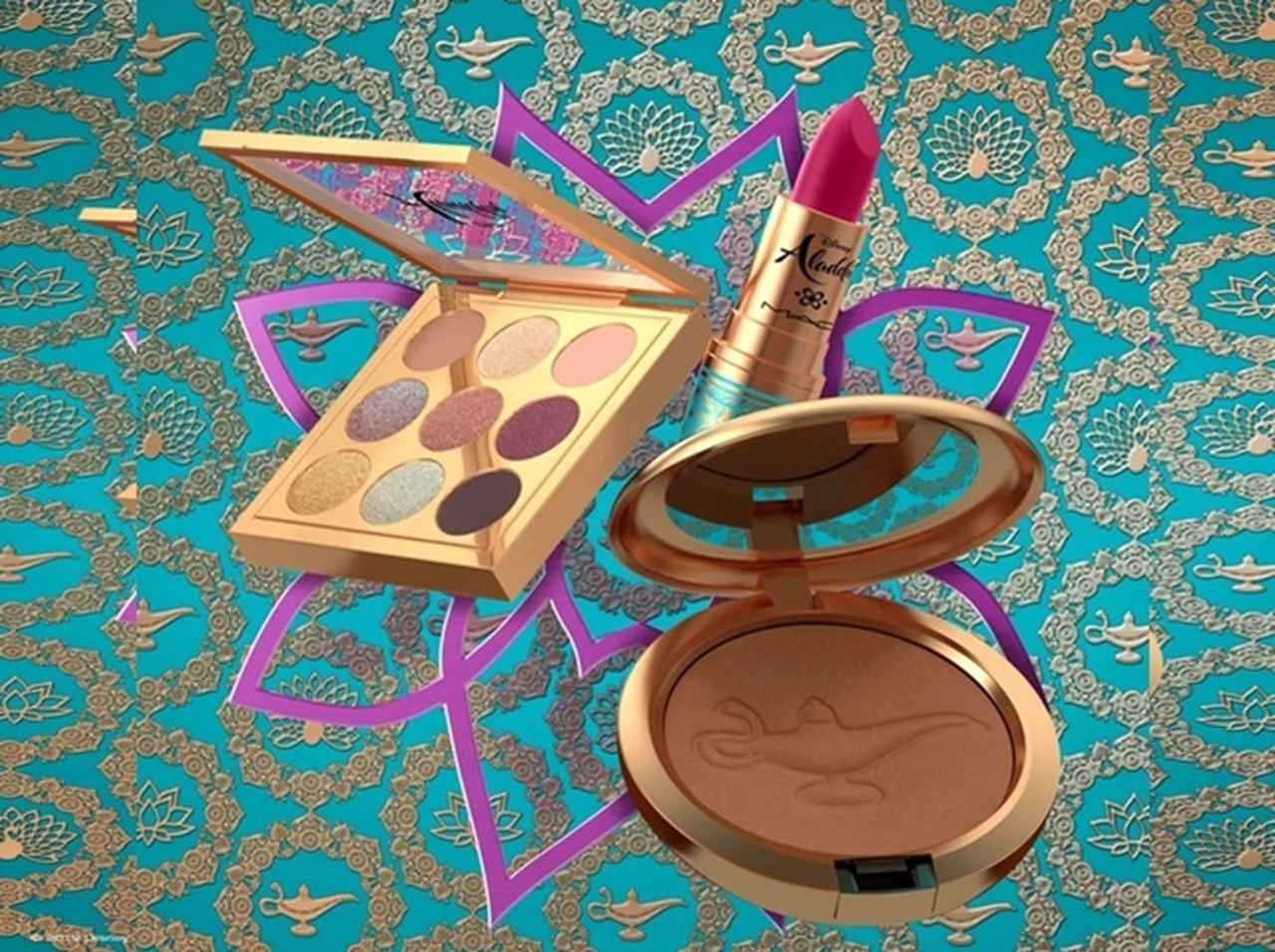 ディズニー映画『アラジン』とM・A・Cコラボのコスメが可愛すぎる