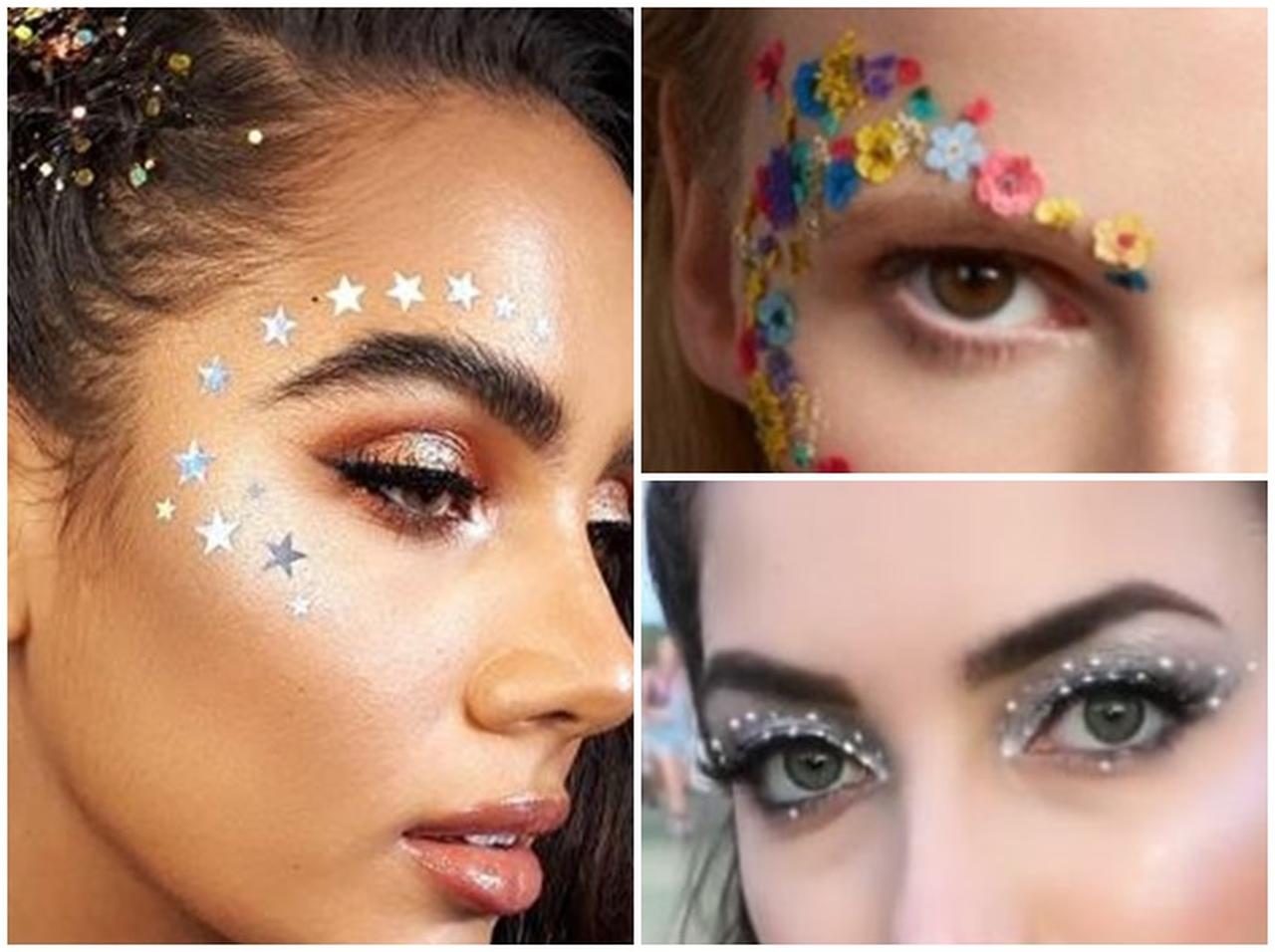 コーチェラ・フェスで人気なのは「キラキラ・メイク」♡トレンド・フェスティバルメイクのアイデア集