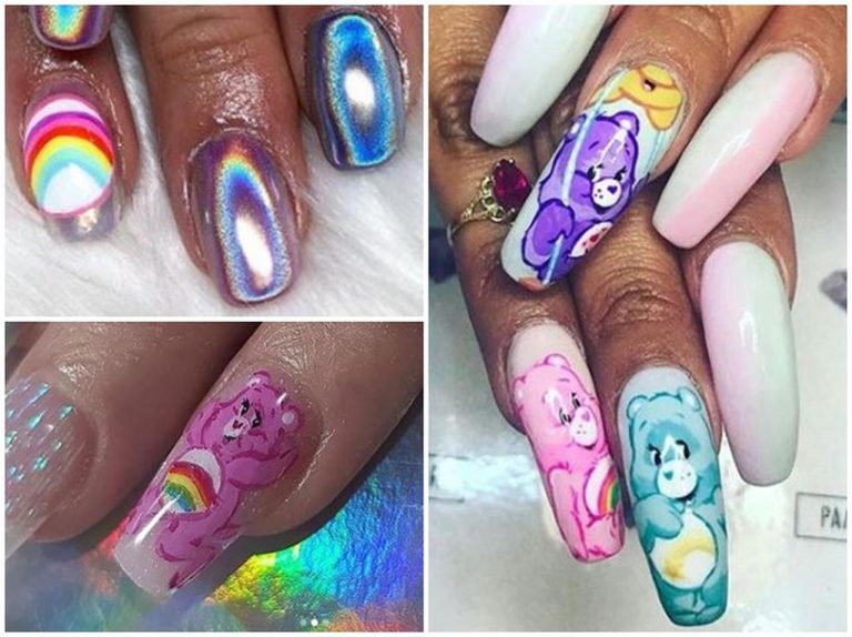 かわいすぎて癒される♡海外のかわいい「ケアベア™」ネイルデザイン集