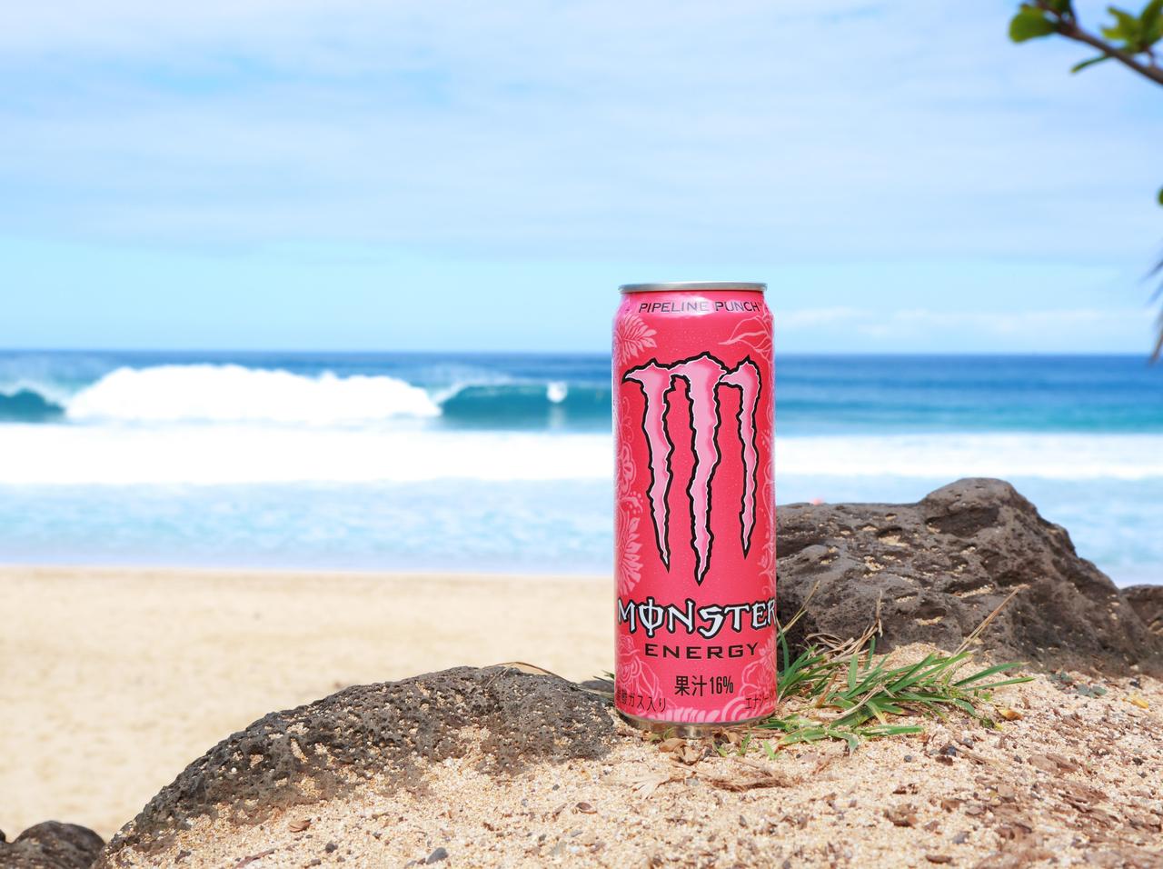 モンスターエナジーからインスタ映えなピンク缶フレーバー「パイプラインパンチ」新発売