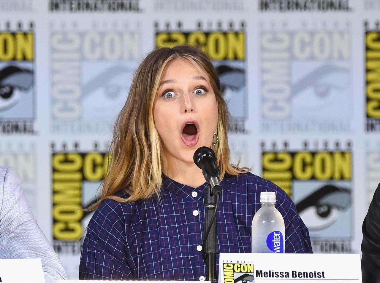 『SUPERGIRL／スーパーガール』メリッサ・ブノワがおちゃめな変顔で撮影終了を報告