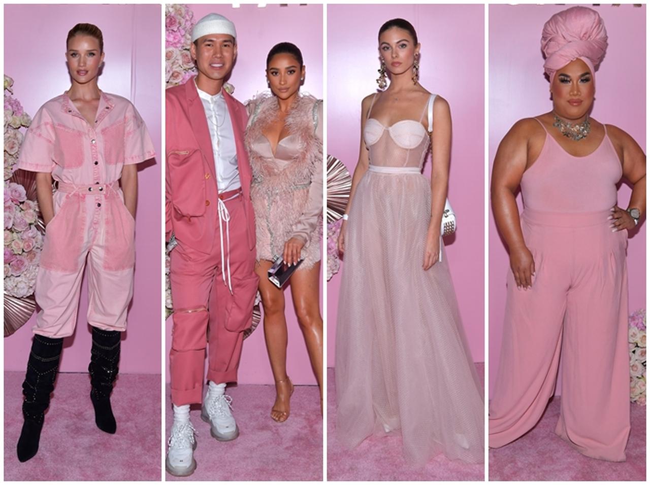 みんなピンク♡セレブに人気のメイクアップアーティスト、パトリック・タのイベントに集合