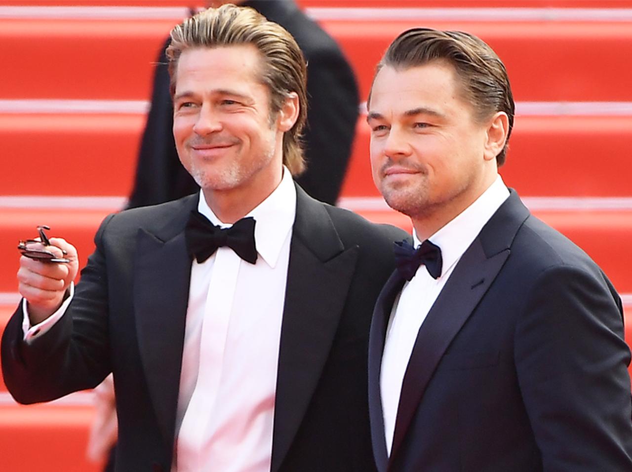 ディカプリオ＆ブラピ、「あの名優」との対面に思わず“ミーハー全開”