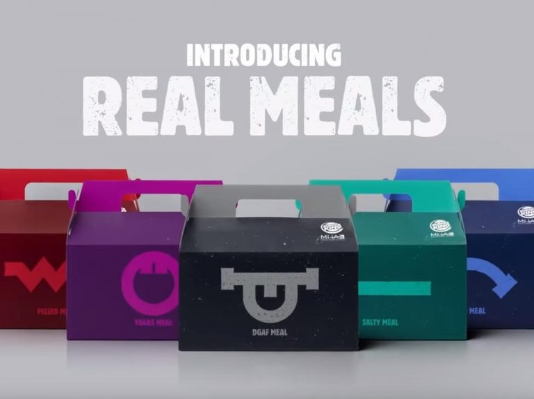 バーガーキングがマックに喧嘩腰、「ハッピーじゃないセット」が深い