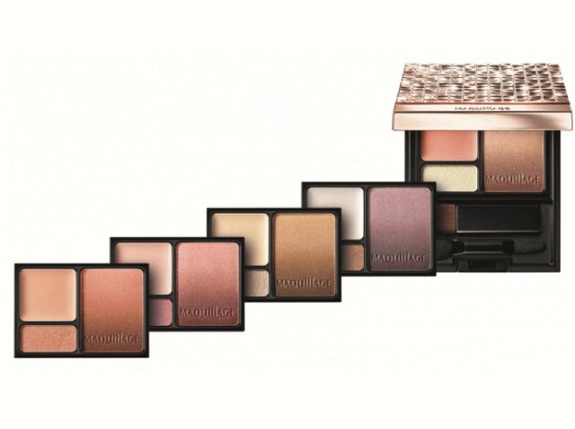 マキアージュより、瞳の色になじんで目を大きく見せるアイシャドウ