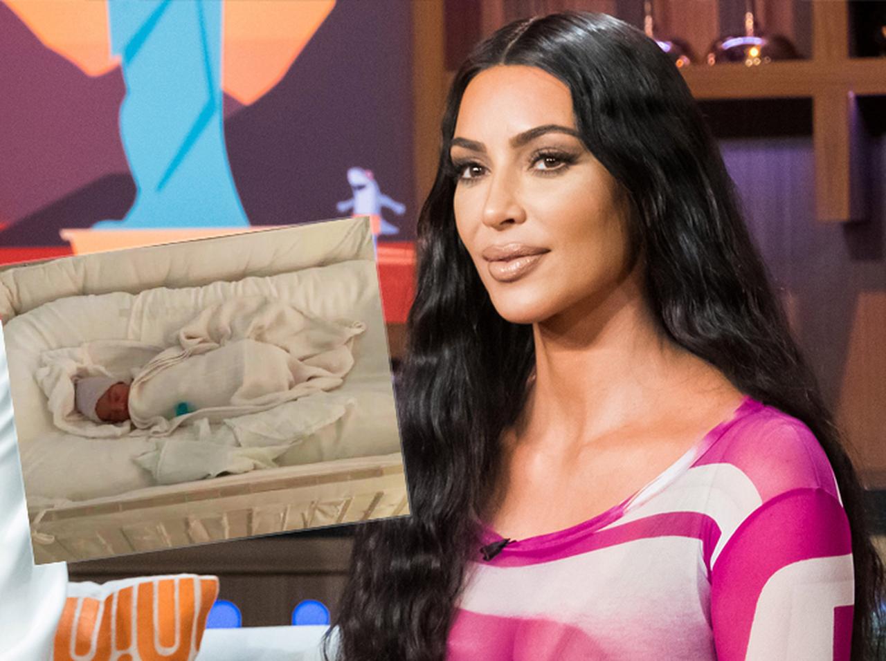 キム・カーダシアン、第4子のお披露目写真に専門家が「危険信号」