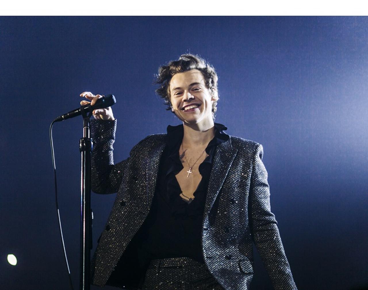 グッチのファッションショーなのに、ハリー・スタイルズの公演会場に