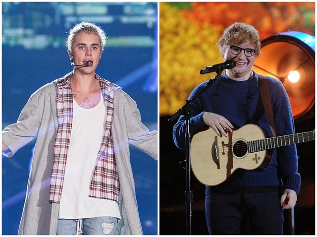 エド・シーラン、ジャスティン・ビーバーとのコラボ曲を最高の形でお披露目