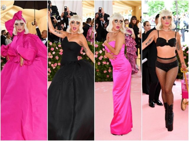 レディー・ガガ、ファッションの祭典レッドカーペットでどんどん脱ぐ！【メットガラ2019】