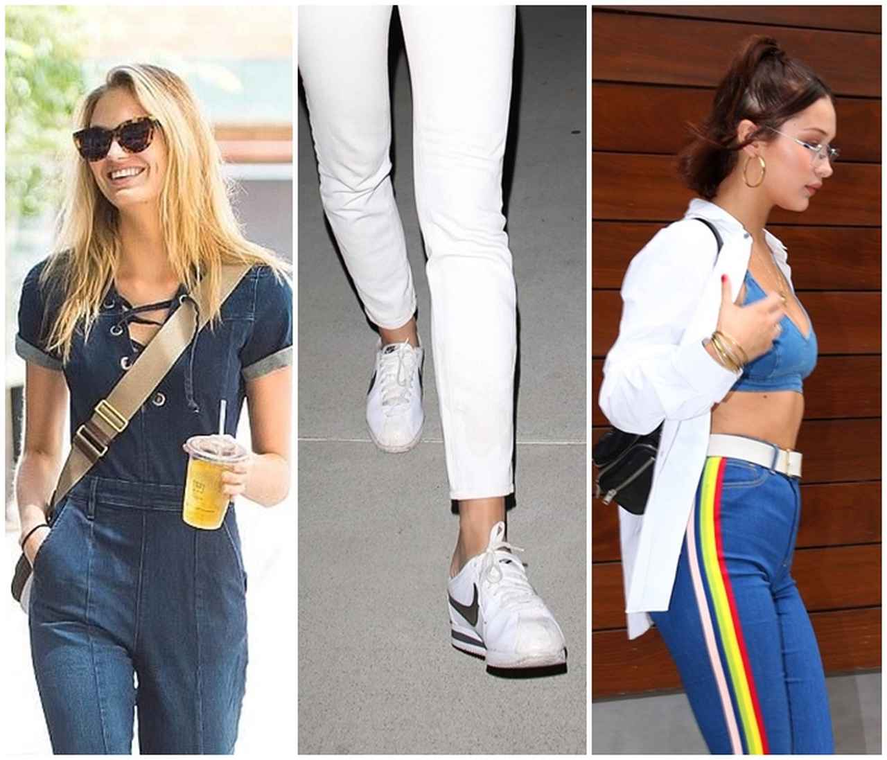 ナイキの名作コルテッツで作る、セレブの旬な春コーデ