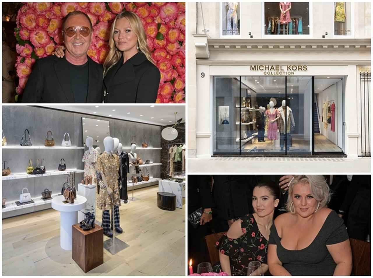 マイケル・コース コレクション ストアをロンドンにオープン、ケイト・モスらがお祝い