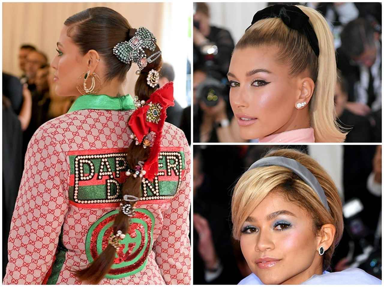 メットガラ2019、セレブのオシャレなヘアアクセ使いをチェック♡