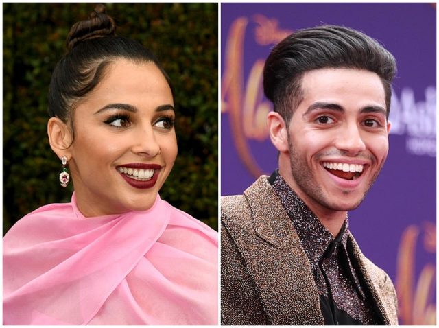 『アラジン』主演のメナ・マスードとナオミ・スコット、“ジーニー”のコスプレをお披露目