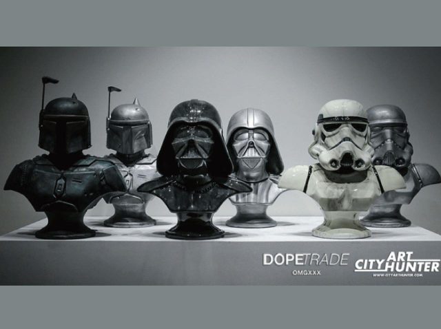 スターウォーズを題材に人間の欲望を表現した展覧会が銀座で開催