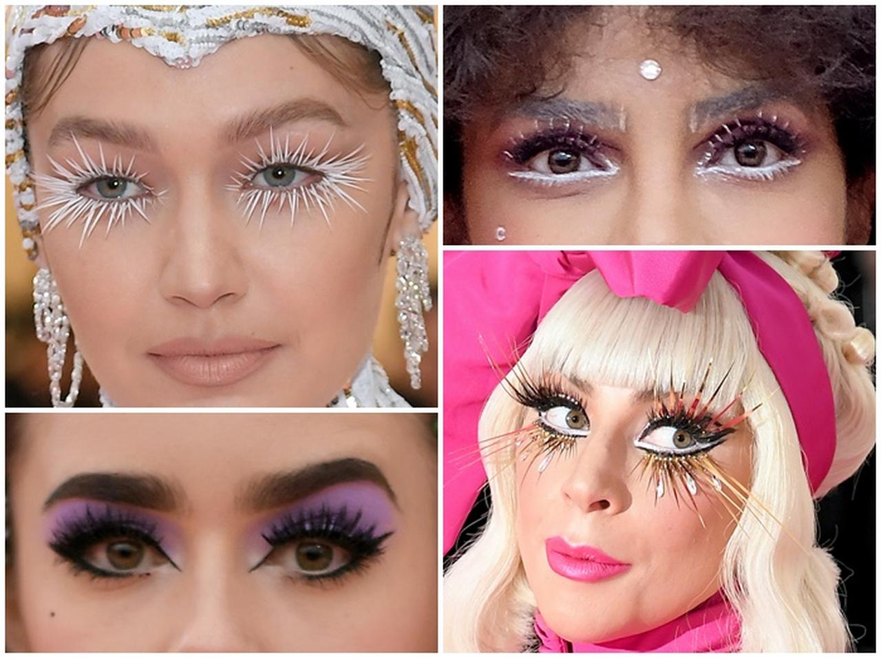 メットガラ、セレブのまつげが長く伸びて進化！誰のまつげが好み？