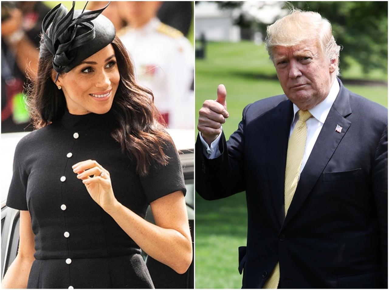 メーガン妃、トランプ大統領との「対面はパス」する見込み