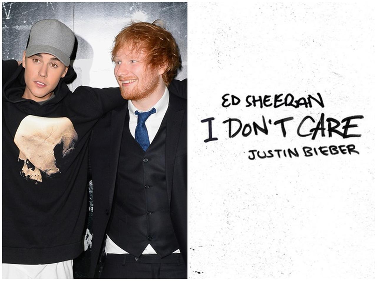 ジャスティン・ビーバーとエド・シーランのコラボ曲「I Don’t Care」がついに解禁