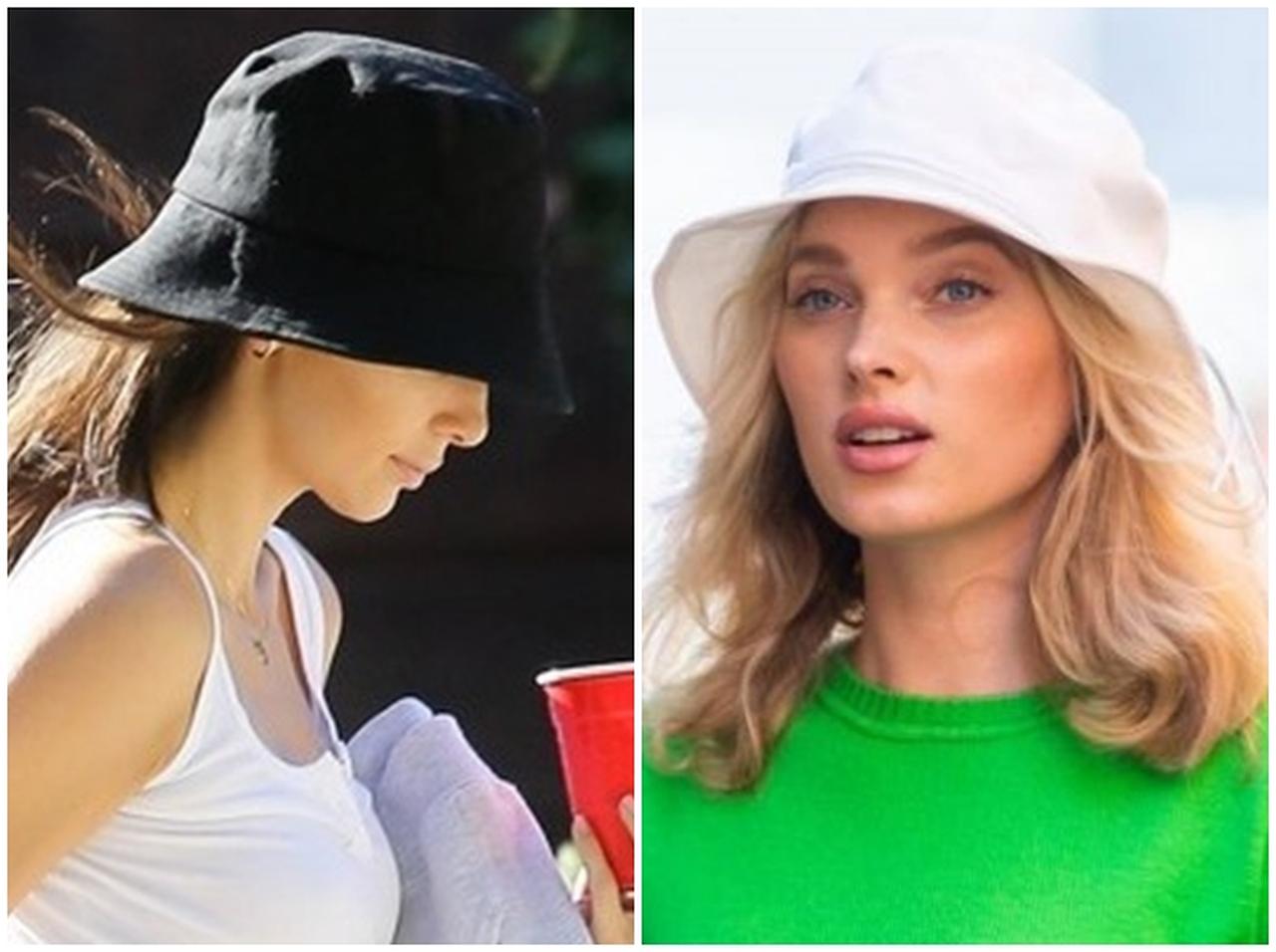 今年No.1帽子トレンドは「バケットハット」！セレブのコーデをチェック