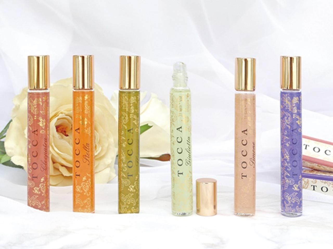 TOCCAから、スリムなボトルのフレグランスローラーボール登場