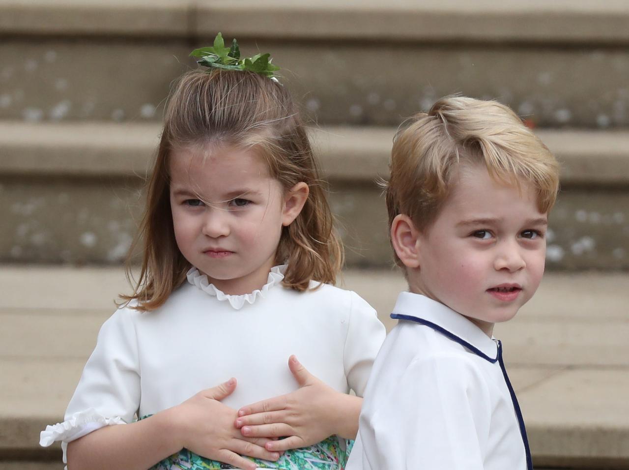 ジョージ王子とシャーロット王女、5歳と4歳で趣味がすでに「芸術家」