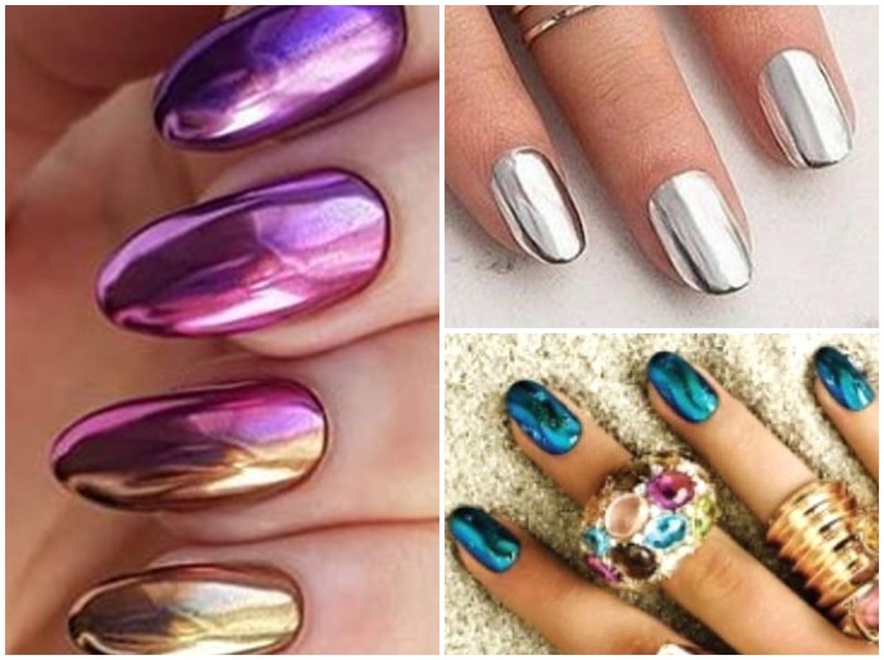 魔法の鏡を指先に♡海外の「ミラーネイル」がクールでオシャレ！ネイルデザイン集