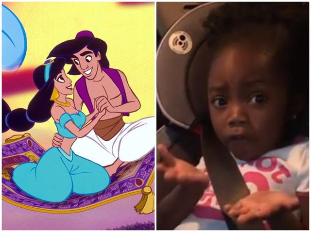 『アラジン』4歳の女の子が激怒した理由が的確すぎて拍手喝采