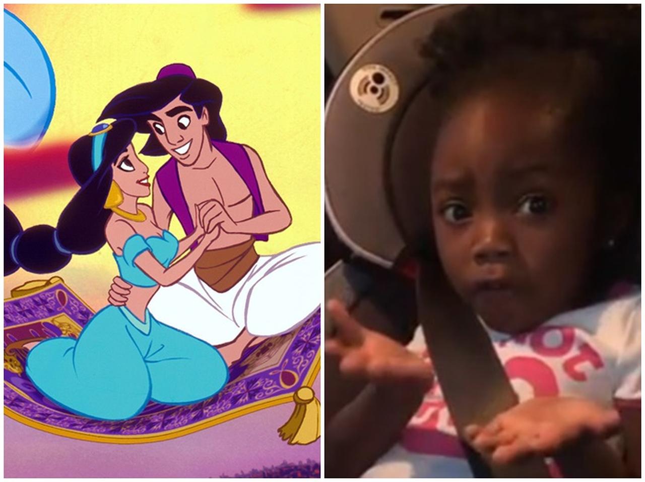 『アラジン』4歳の女の子が激怒した理由が的確すぎて拍手喝采