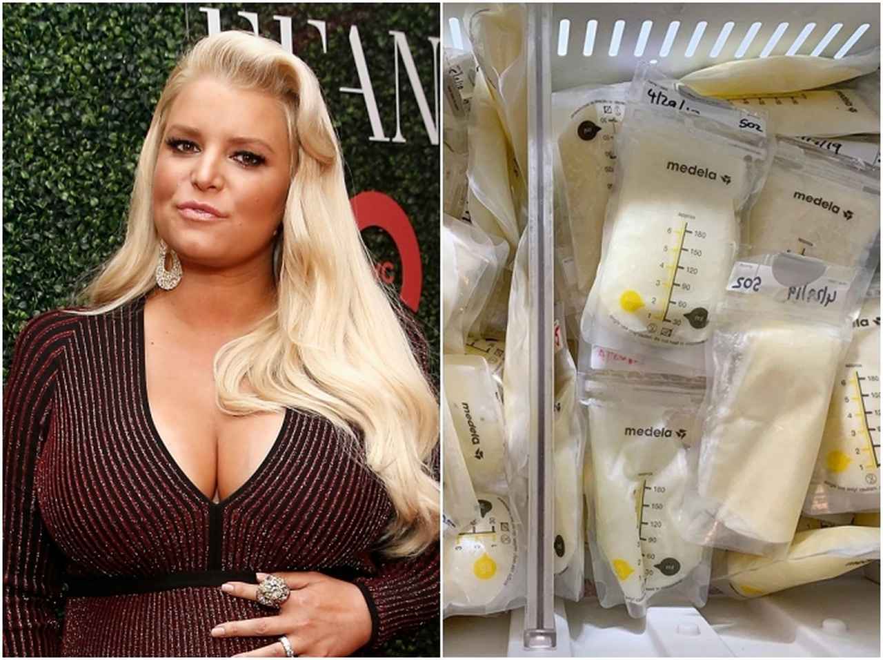 ジェシカ・シンプソンの「搾乳量」にママたちから羨望のまなざし