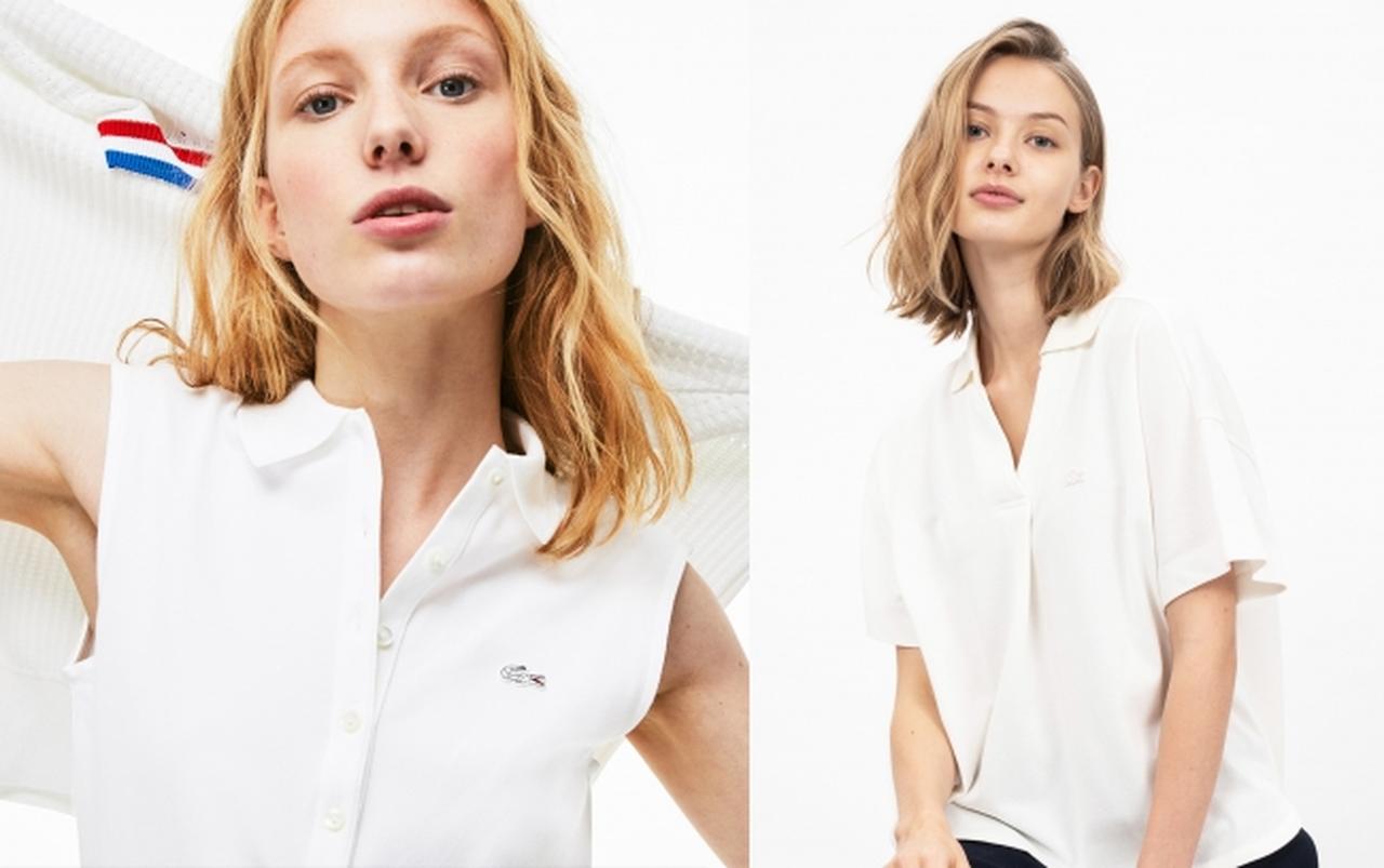 ラコステ、新デザインのポロシャツなど新作発表