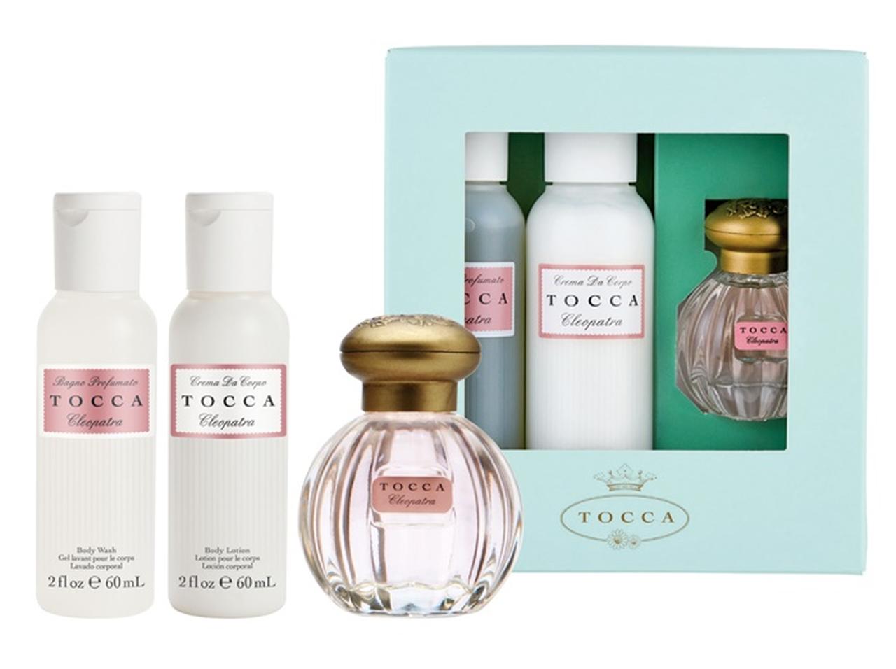 TOCCAミニコレクション、第1弾のオードパルファムとボディケアセットが発売