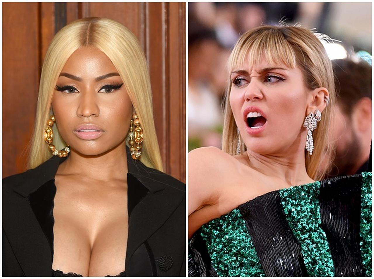 ニッキー・ミナージュ、マイリー・サイラスを強烈バッシング