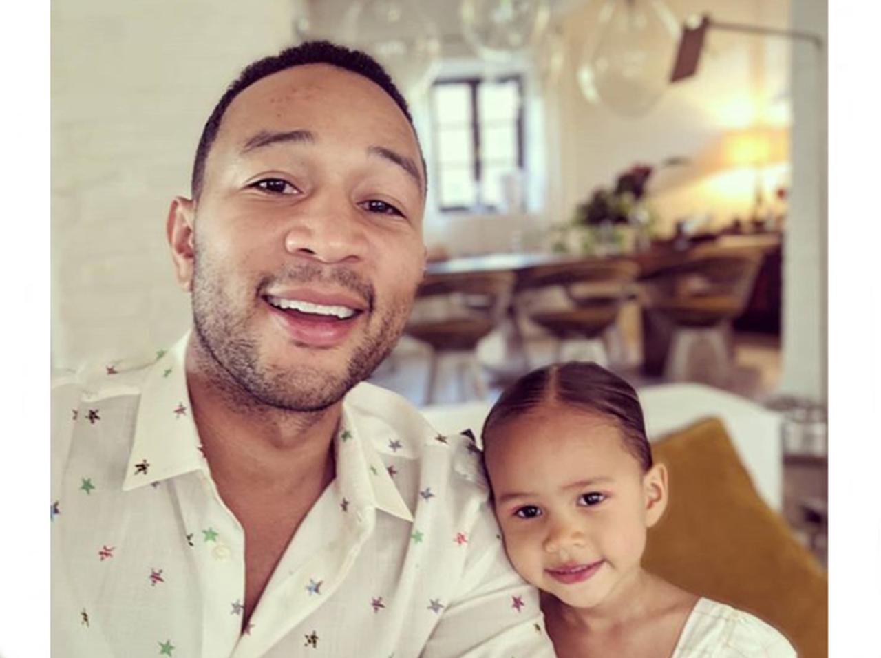 ジョン・レジェンド、娘の手作り料理への喜び方がさすがでしかない