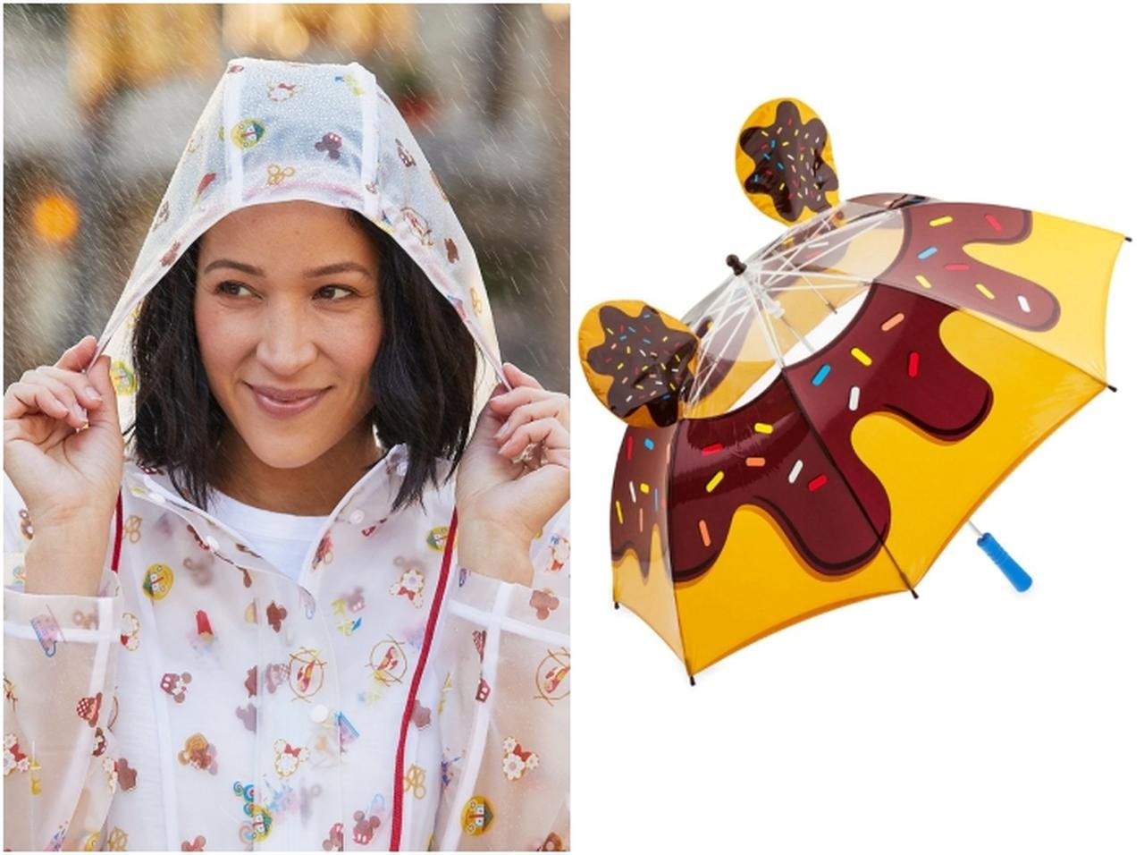 ディズニースウィーツをモチーフにした「雨の日グッズ」で心は晴れ晴れ
