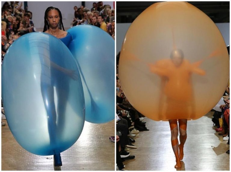 一晩でインスタフォロワーが2万5,000人以上増えたデザイナーのドレスが斬新