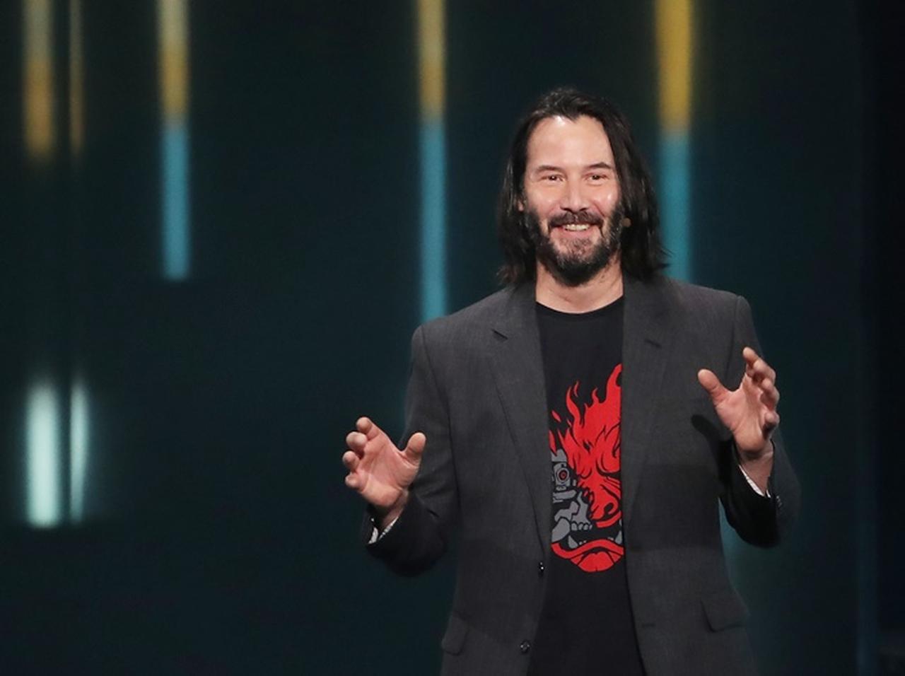 キアヌ・リーブスがゲームに出演！新作発表会での観客とのやり取りが好感度高すぎる