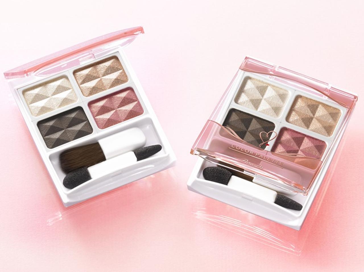 1品でチークとアイメイクが完成する「パラドゥ カラーパレット」が1,000円で登場