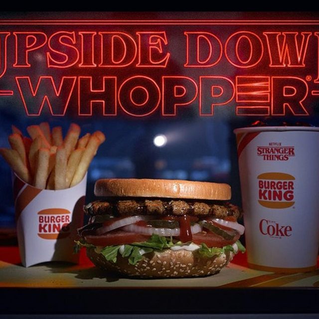 バーガーキング×『ストレンジャー・シングス』のコラボバーガーが「そう来たか」