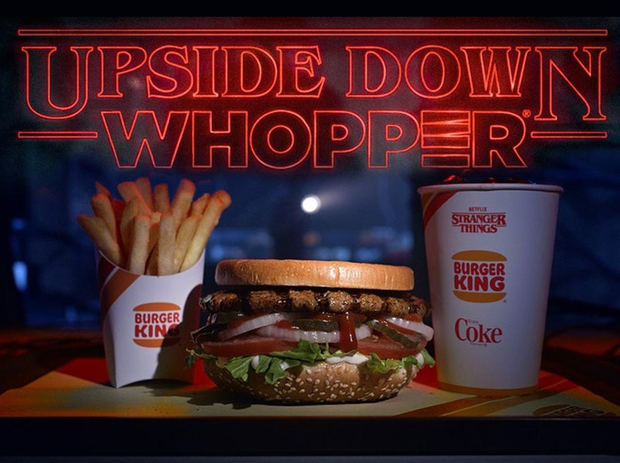 バーガーキング×『ストレンジャー・シングス』のコラボバーガーが「そう来たか」