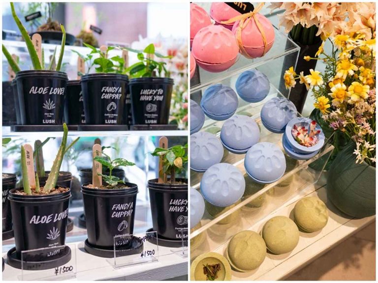 LUSH新宿店で販売されている「1%」の花って?
