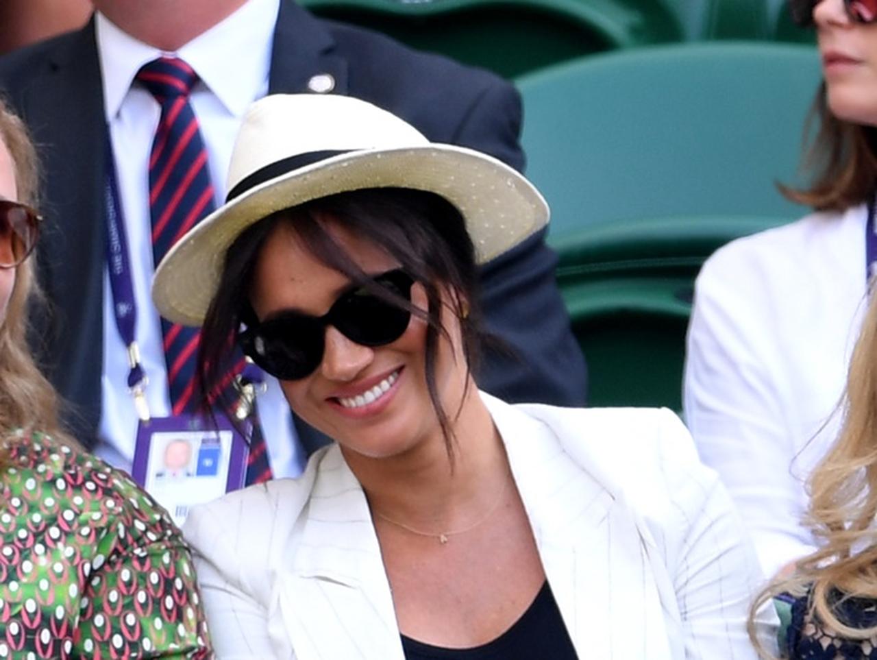メーガン妃、ウィンブルドンのお供は長年愛用している7,000円のハット