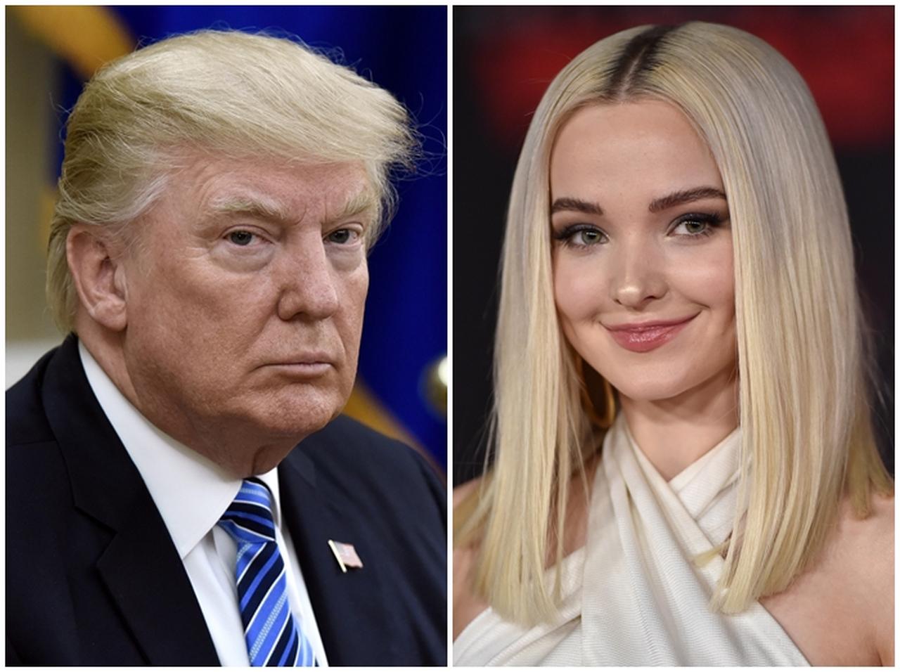 ダヴ・キャメロン、米トランプ大統領の「ある発言」を痛烈批判