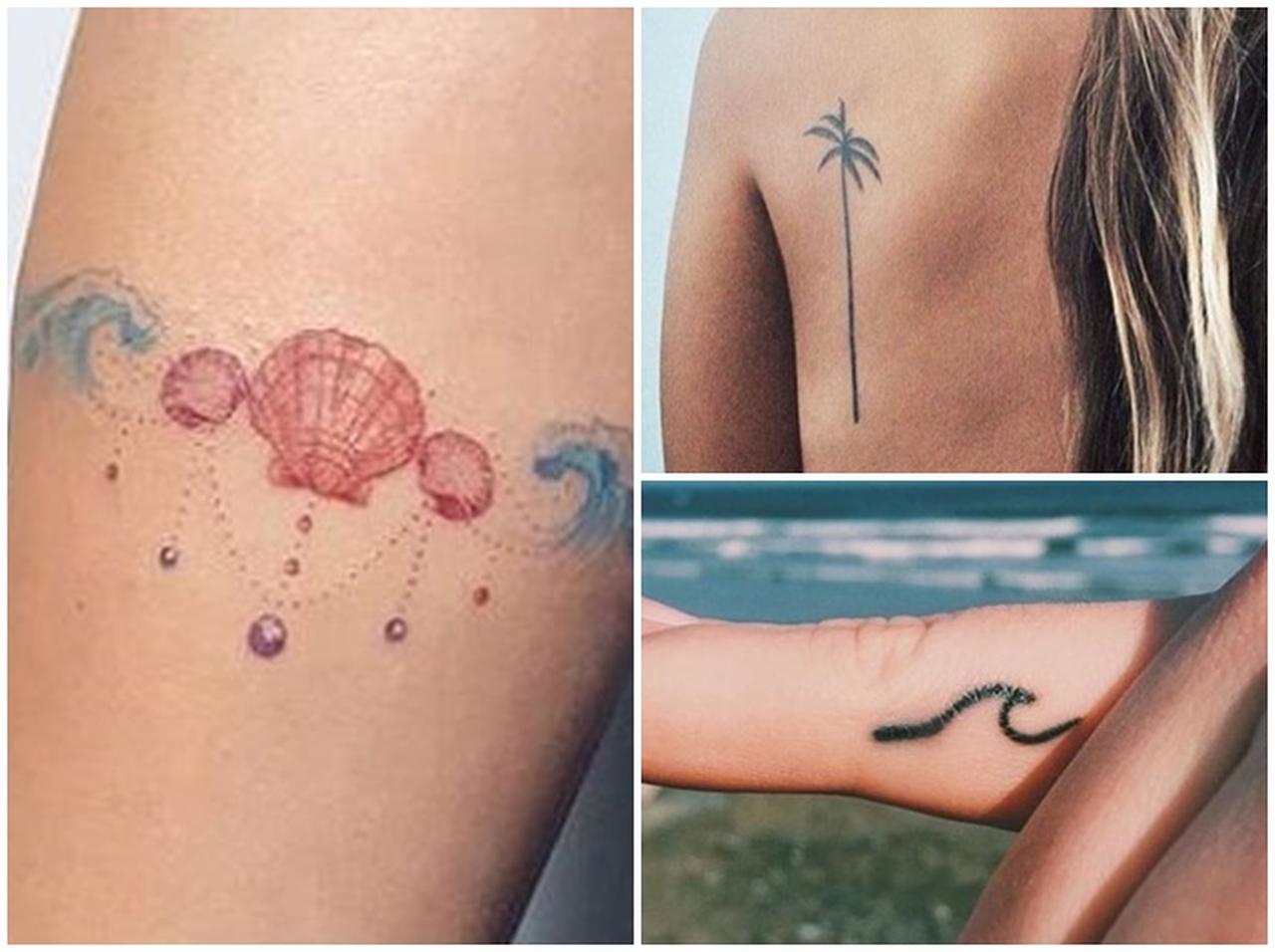 夏を満喫！水着に映える「ビーチ・タトゥー」デザイン集